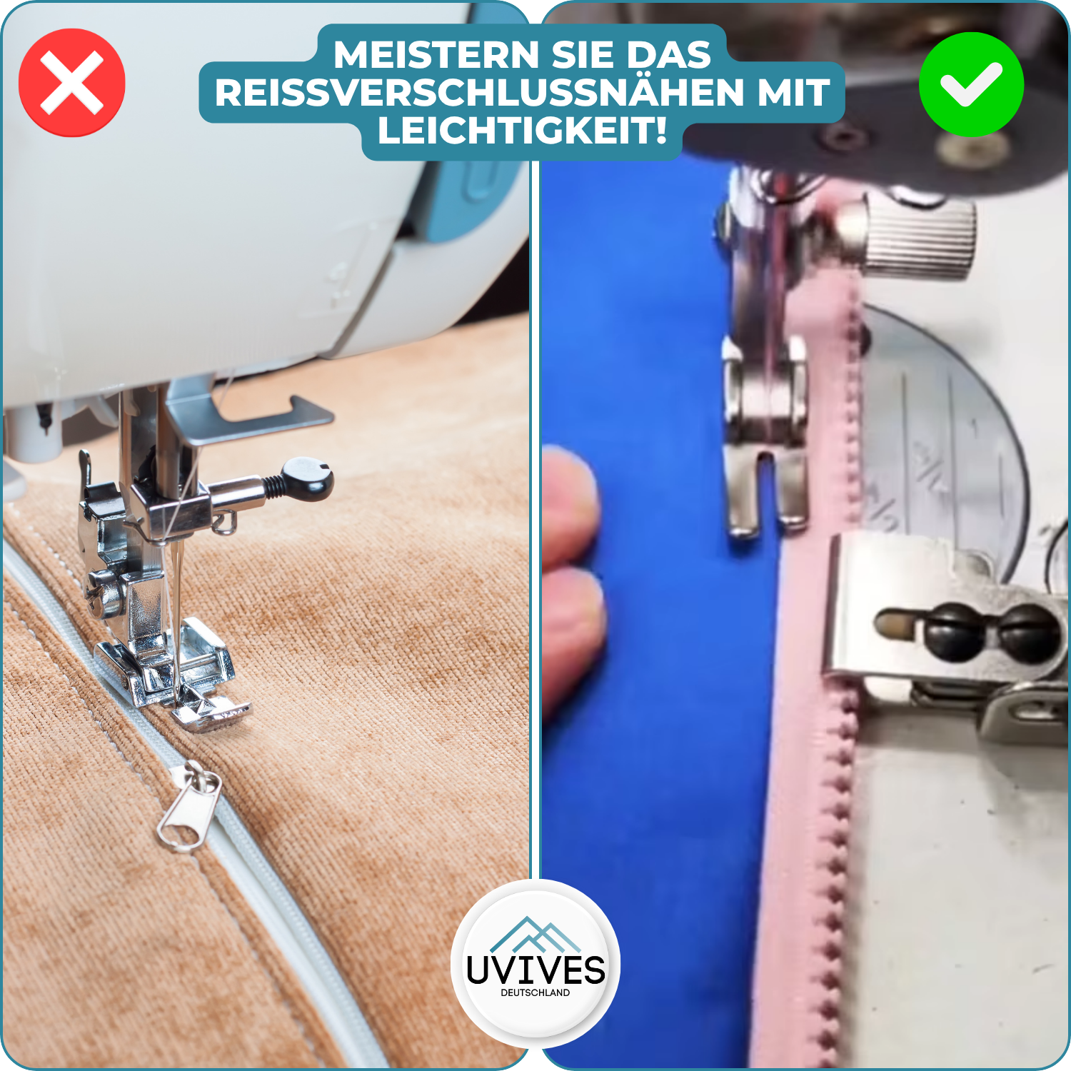 ZipMaster Pro – Zipper einnähen ohne Stress