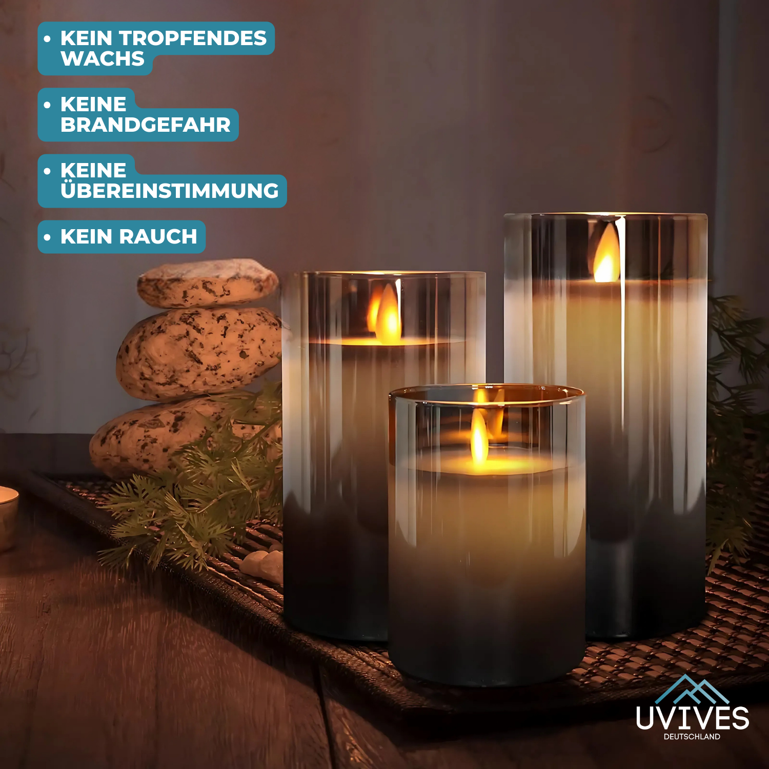 LuxCandly – Gemütliches Licht wie echte Flammen!