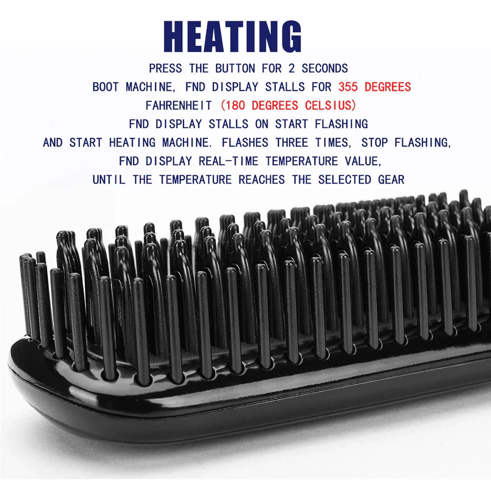 ProGlide HeatBrush | 2-in-1 Stylinggerät | 12 Temperaturstufen | Keramik & Ionen-Technologie