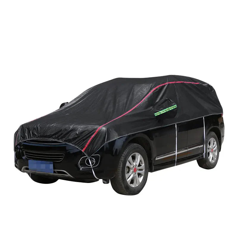 Velvora StormShield | Autoabdeckung Ganzjahres | UV- & Regenschutz | Für SUV & Limousine