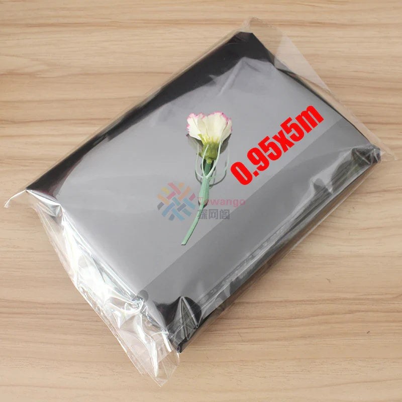 AgroGrow PE Agrarfolie mit Pflanzlöchern | 95 cm Breite | Wärmespeichernd & Feuchtigkeitsschützend | Ideal für Gemüseanbau