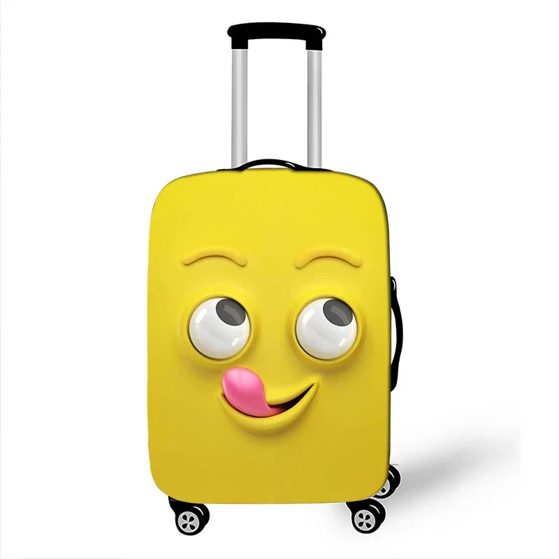 Luggsy Cover | Lustige Kofferhülle | Dehnbar & Waschbar | Für 18–32 Zoll