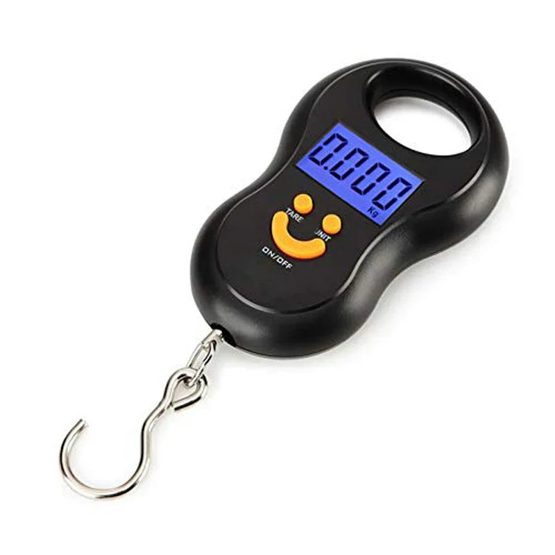 WeighMaster | Digitale Hängewaage | Präzise & Kompakt | Bis 50 kg | LCD-Display