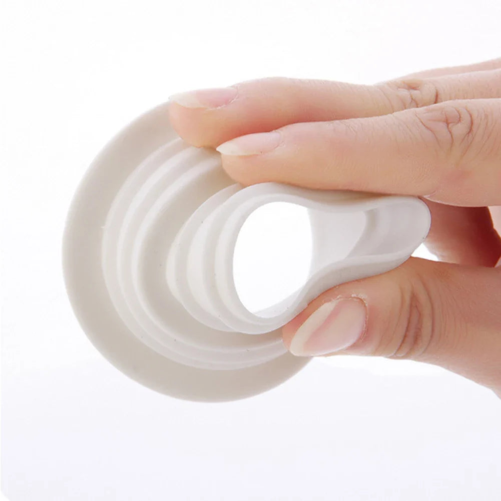 ClearSeal | Silikon-Dichtungsring | Geruchsblocker, Flexibel & Rückflussschutz | Für Abflüsse & Rohre
