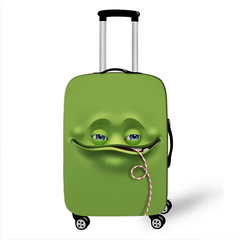 Luggsy Cover | Lustige Kofferhülle | Dehnbar & Waschbar | Für 18–32 Zoll