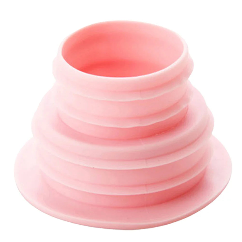 ClearSeal | Silikon-Dichtungsring | Geruchsblocker, Flexibel & Rückflussschutz | Für Abflüsse & Rohre