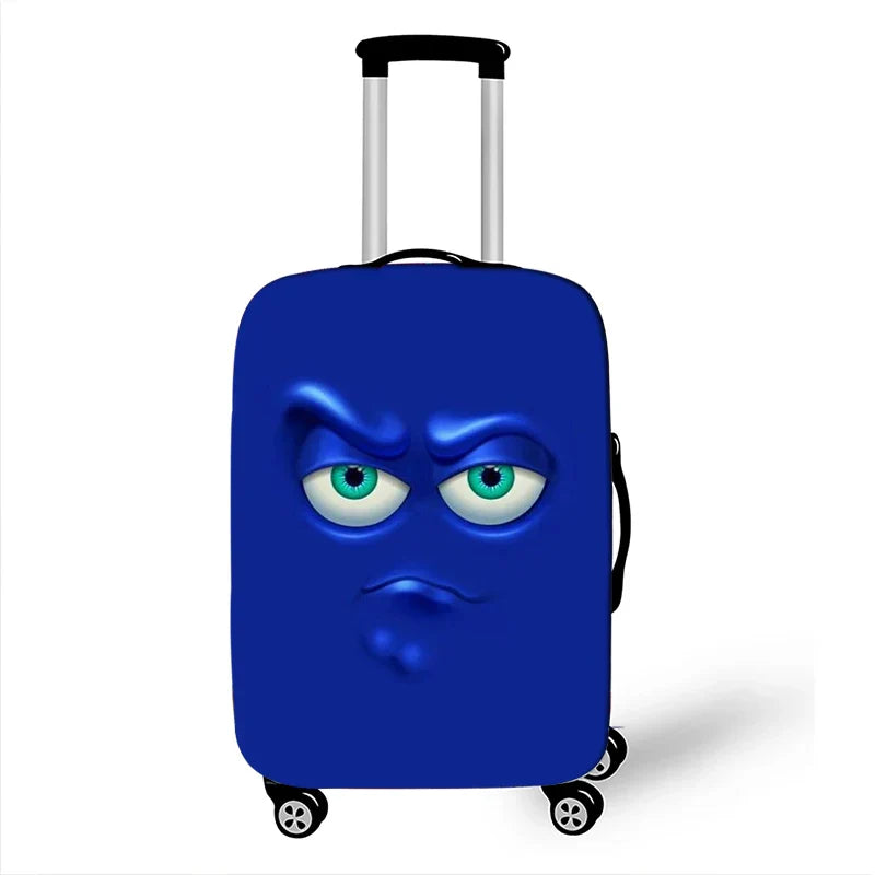 Luggsy Cover | Lustige Kofferhülle | Dehnbar & Waschbar | Für 18–32 Zoll