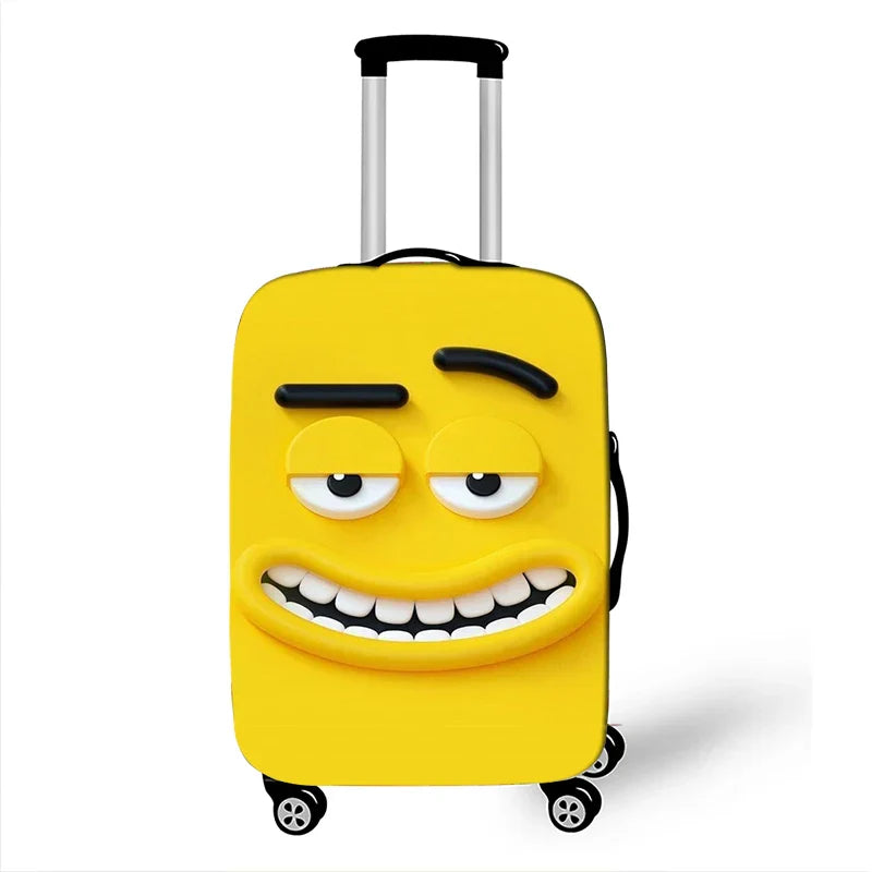 Luggsy Cover | Lustige Kofferhülle | Dehnbar & Waschbar | Für 18–32 Zoll