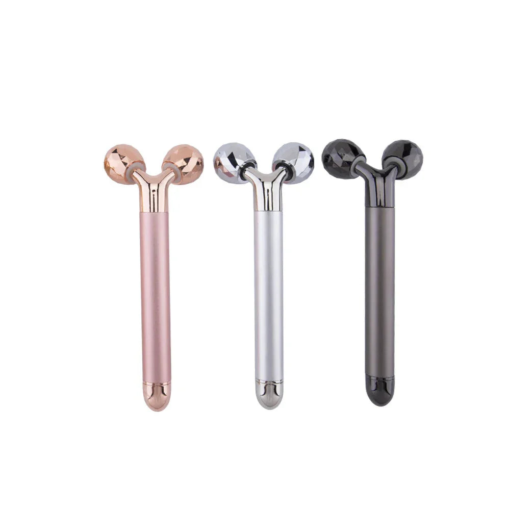 DermaGlide | 3D-Roller-Massager | Anti-Aging & Straffend | Gesicht & Körper | Tragbar & Leistungsstark