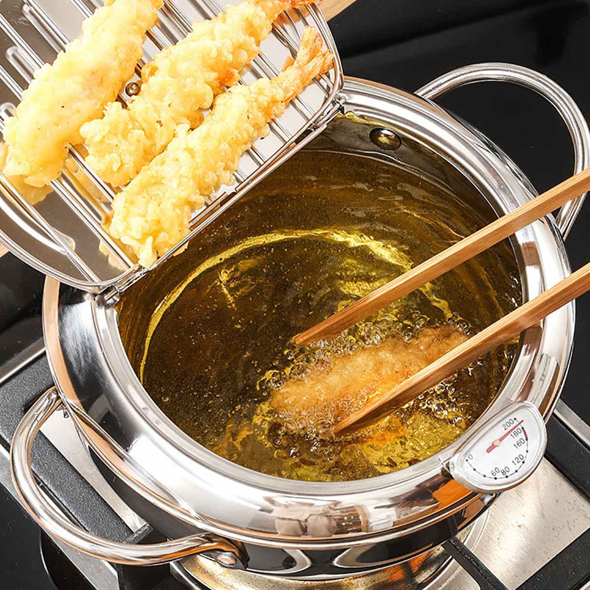 CrispyMaster – Perfekt frittierte Snacks zuhause