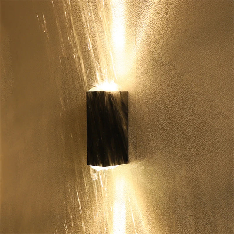 BeamGlow | LED-Wandleuchte | Modernes Design | Wetterfest & Energieeffizient