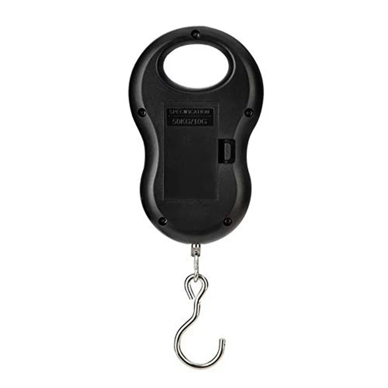 WeighMaster | Digitale Hängewaage | Präzise & Kompakt | Bis 50 kg | LCD-Display