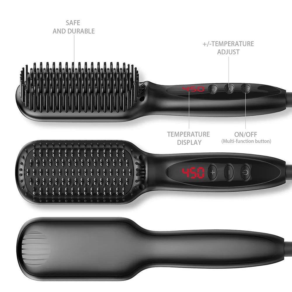 ProGlide HeatBrush | 2-in-1 Stylinggerät | 12 Temperaturstufen | Keramik & Ionen-Technologie