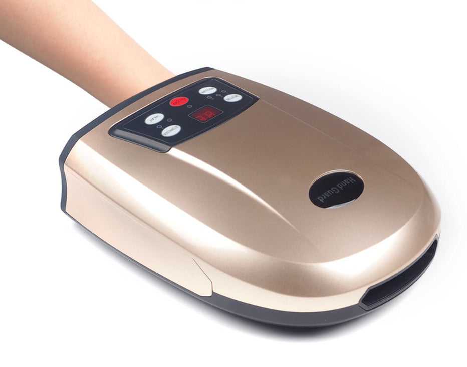 HandEase Pro | Handmassagegerät mit Wärme | Luftkompression & Schmerzlinderung | Ideal für Entspannung & Schmerzlinderung
