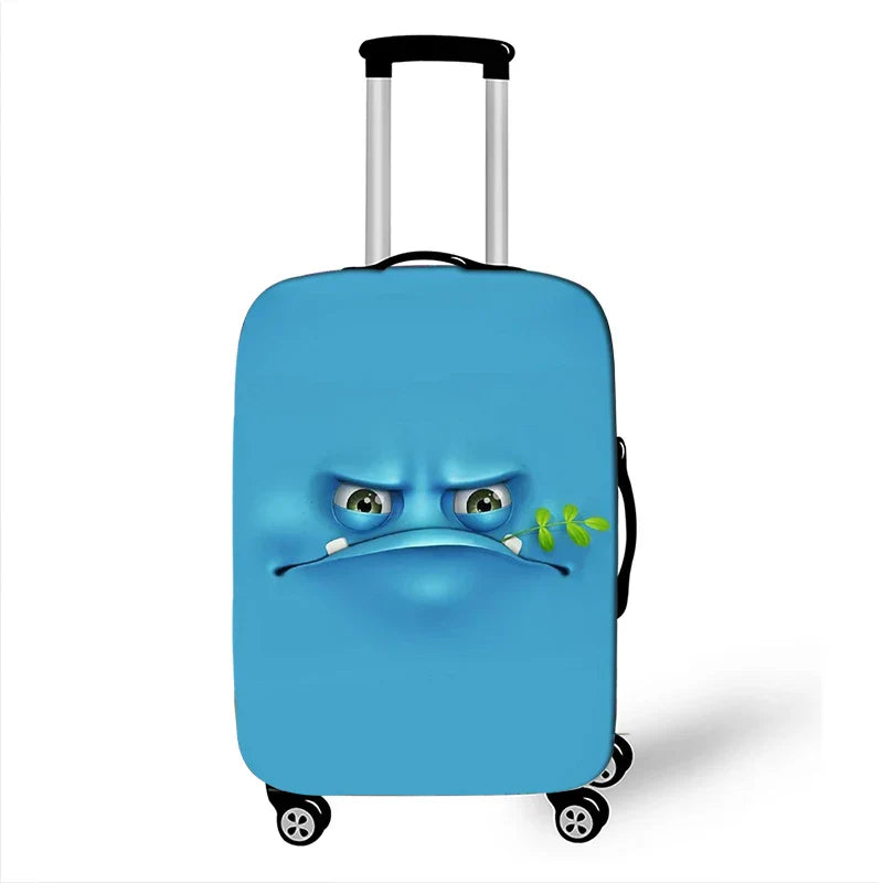 Luggsy Cover | Lustige Kofferhülle | Dehnbar & Waschbar | Für 18–32 Zoll