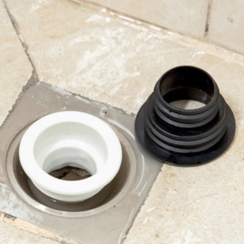 ClearSeal | Silikon-Dichtungsring | Geruchsblocker, Flexibel & Rückflussschutz | Für Abflüsse & Rohre