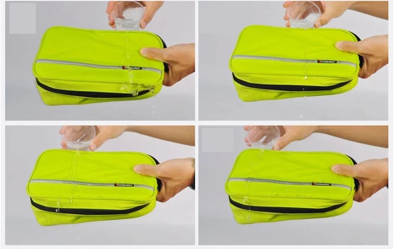TravelEase ProPack | Große Kulturtasche | Wasserabweisend & Unisex | Mit Tragegriff
