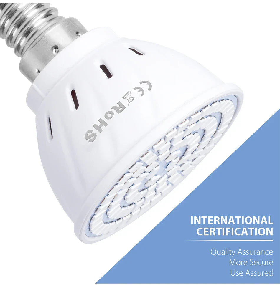 GrowLuma Pflanzenlampe | Vollspektrum LED | Für alle Wachstumsphasen | E27/E14/GU10/B22/MR16