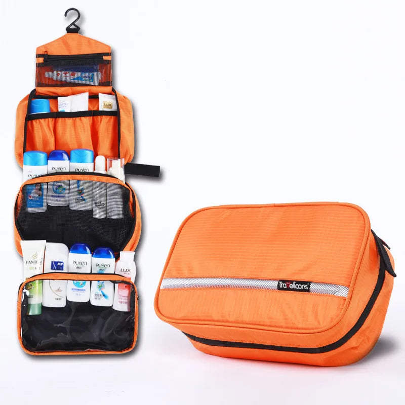 TravelEase ProPack | Große Kulturtasche | Wasserabweisend & Unisex | Mit Tragegriff
