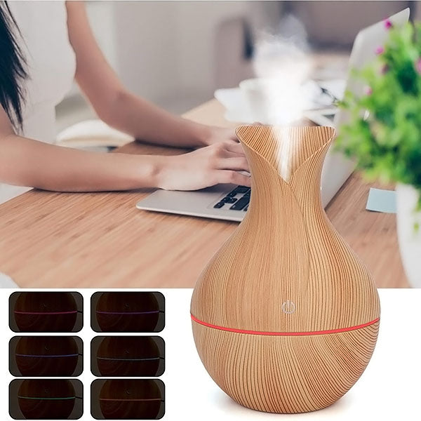 AromaMist™ – LED-Luftbefeuchter mit ätherischen Ölen