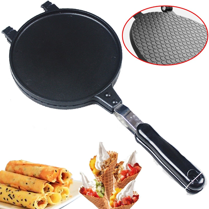 WaffleJoy Waffelpfanne | Vielseitige Pfanne für Waffeln, Crêpes & Omeletts | Ideal für Familie und besondere Anlässe