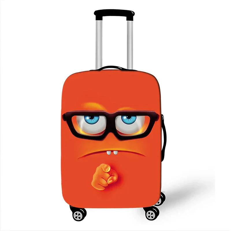 Luggsy Cover | Lustige Kofferhülle | Dehnbar & Waschbar | Für 18–32 Zoll