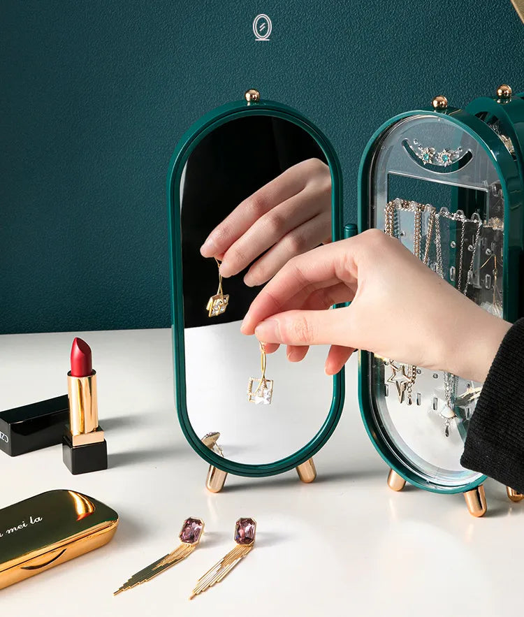 JewelEase – Eleganter Schmuck-Organizer für Zuhause & Reisen!