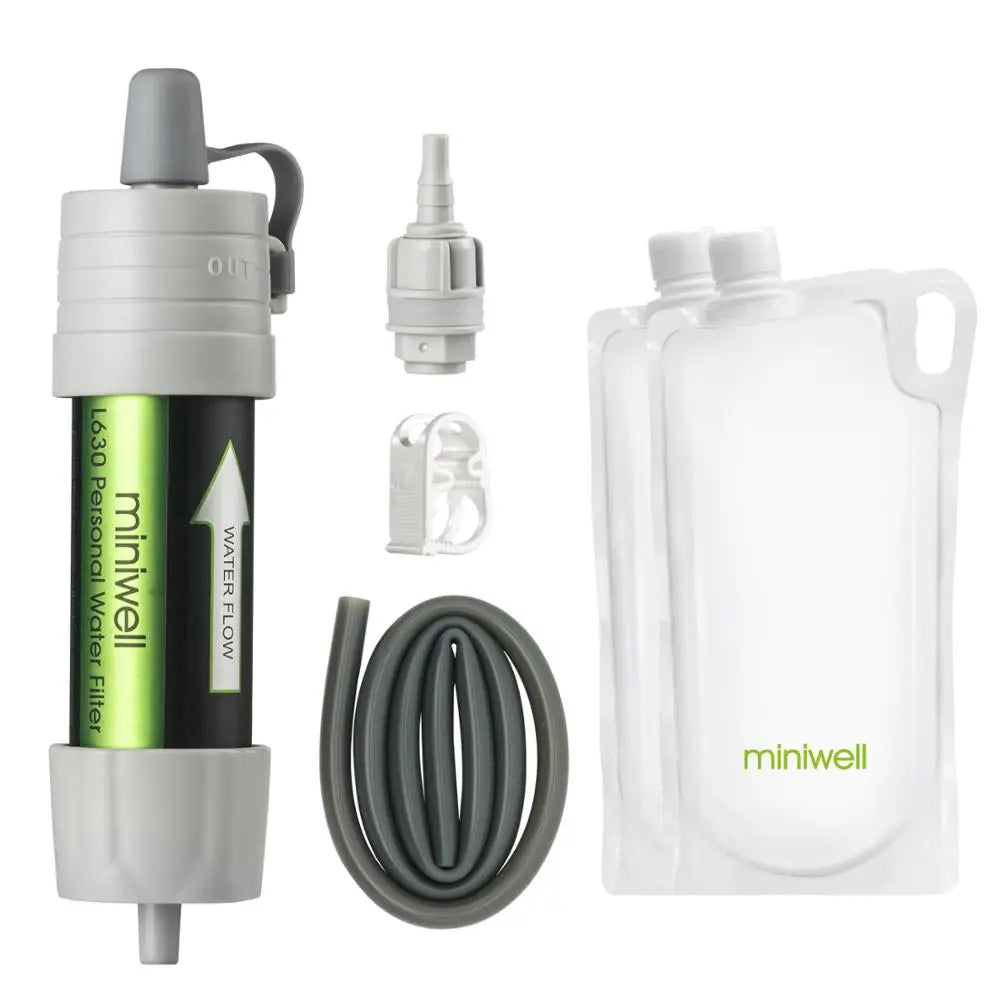 PureFlow X3 | Tragbarer Wasserfilter | Kompakt & Ultraleicht | 2000L Kapazität