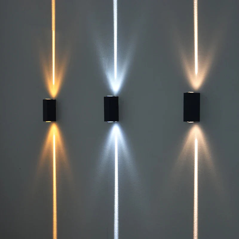 BeamGlow | LED-Wandleuchte | Modernes Design | Wetterfest & Energieeffizient