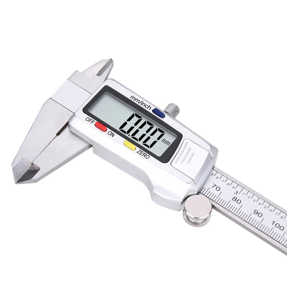 MeasurePro | Digital Schieblehre | Präzise Edelstahl LCD | Für Werkstatt Modellbau