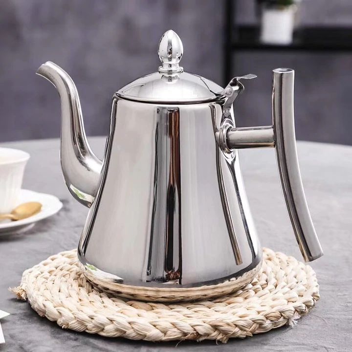 Klivessa HeatEase | Edelstahl Wasserkocher | Abnehmbar | 1,2 L | Ergonomisches Design