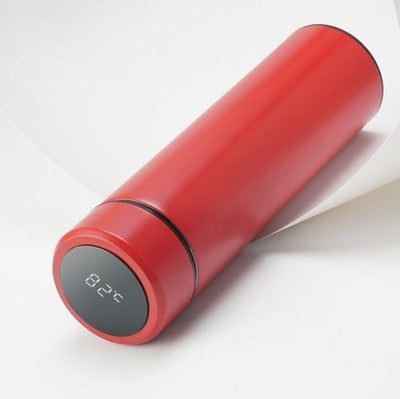 Thermorya SmartSip | Thermosflasche 500 ml | LCD-Anzeige | Edelstahl | 12 h Isolierung