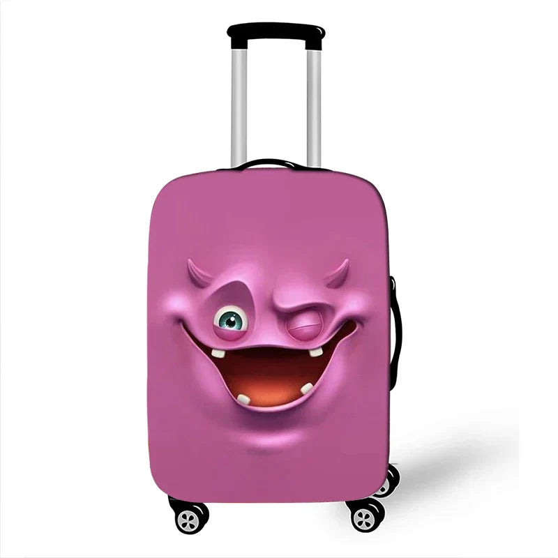 Luggsy Cover | Lustige Kofferhülle | Dehnbar & Waschbar | Für 18–32 Zoll
