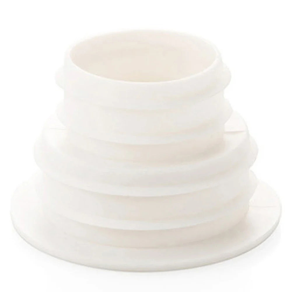 ClearSeal | Silikon-Dichtungsring | Geruchsblocker, Flexibel & Rückflussschutz | Für Abflüsse & Rohre
