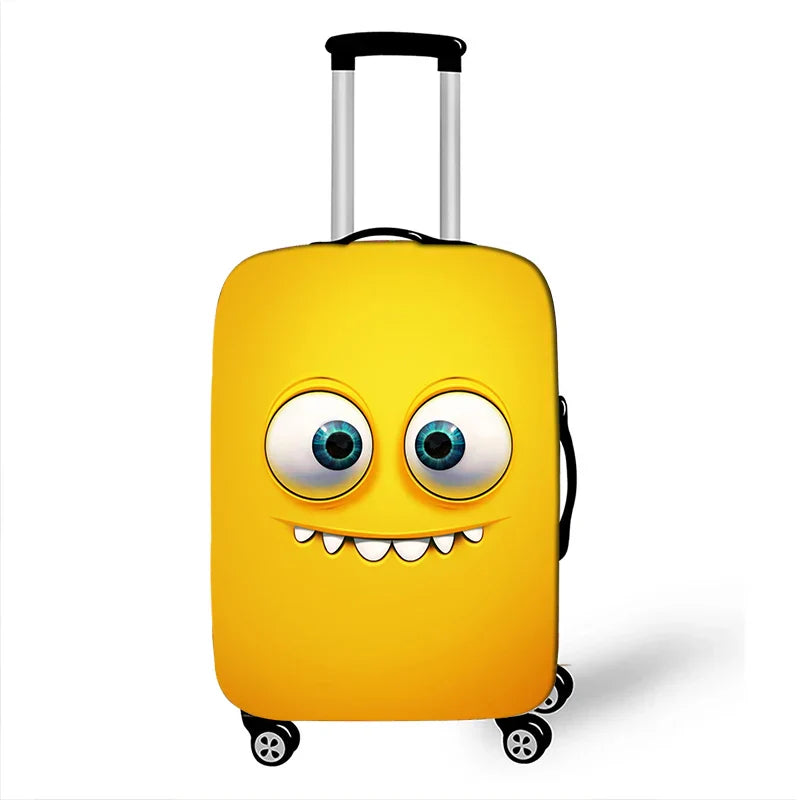 Luggsy Cover | Lustige Kofferhülle | Dehnbar & Waschbar | Für 18–32 Zoll