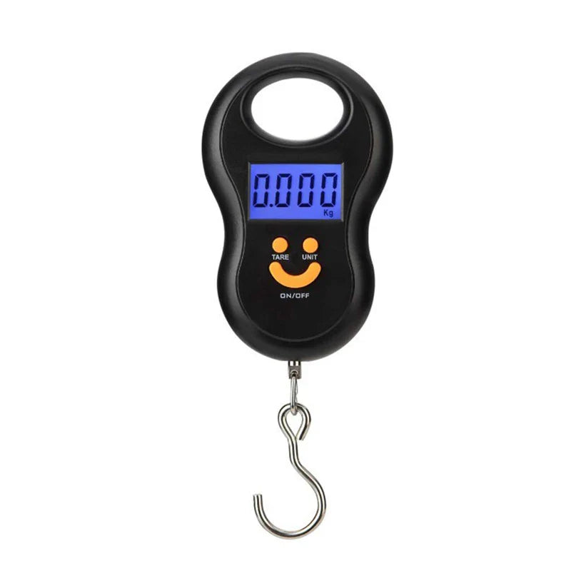 WeighMaster | Digitale Hängewaage | Präzise & Kompakt | Bis 50 kg | LCD-Display