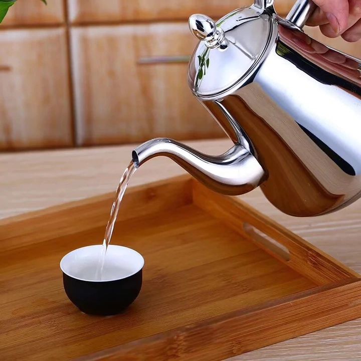 Klivessa HeatEase | Edelstahl Wasserkocher | Abnehmbar | 1,2 L | Ergonomisches Design