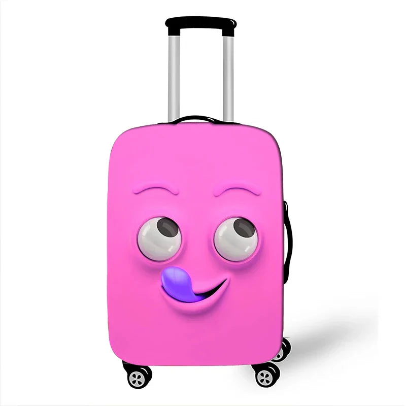 Luggsy Cover | Lustige Kofferhülle | Dehnbar & Waschbar | Für 18–32 Zoll