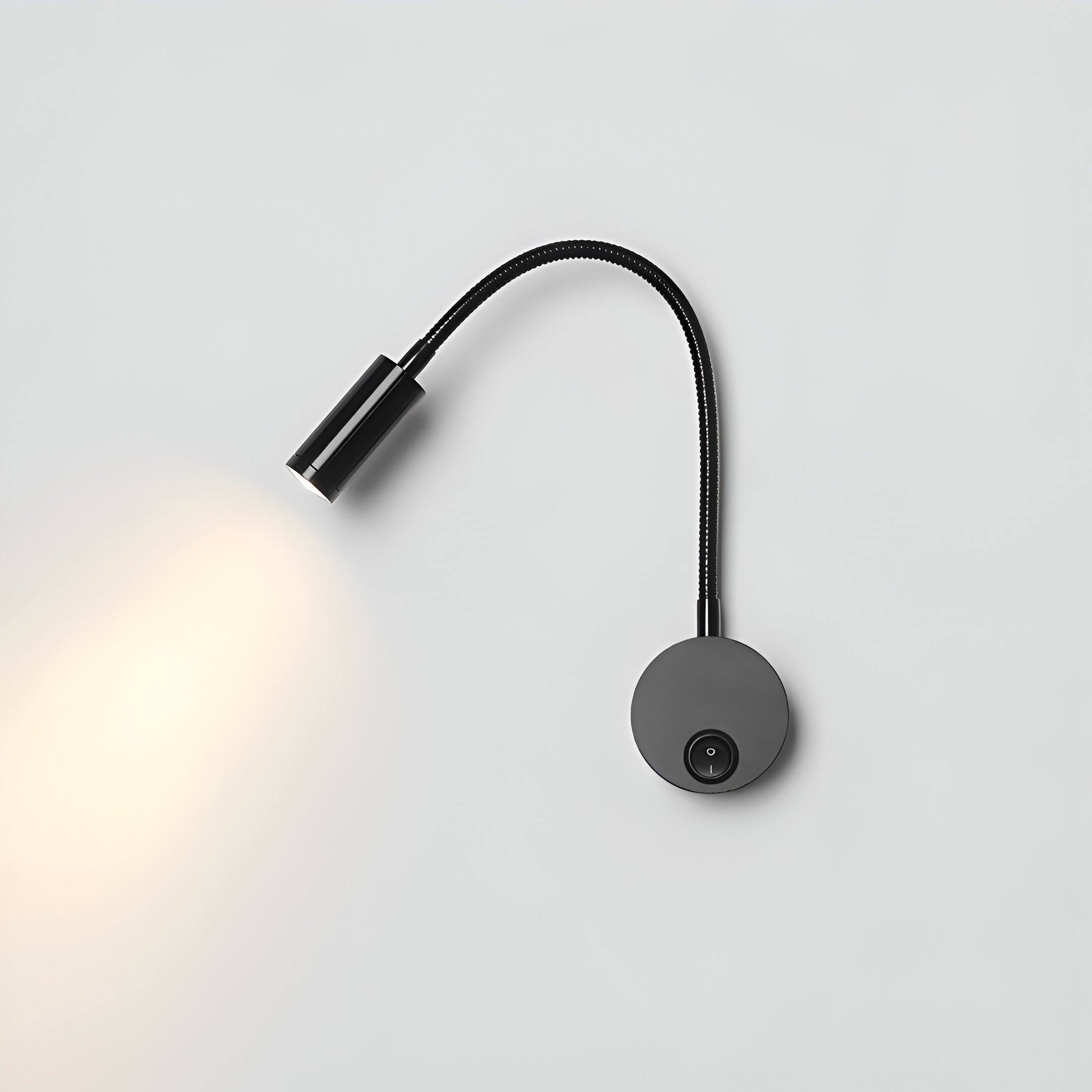 FlexiGlow™ – Stilvolle LED Nachttischlampe mit flexiblem Schwanenhals
