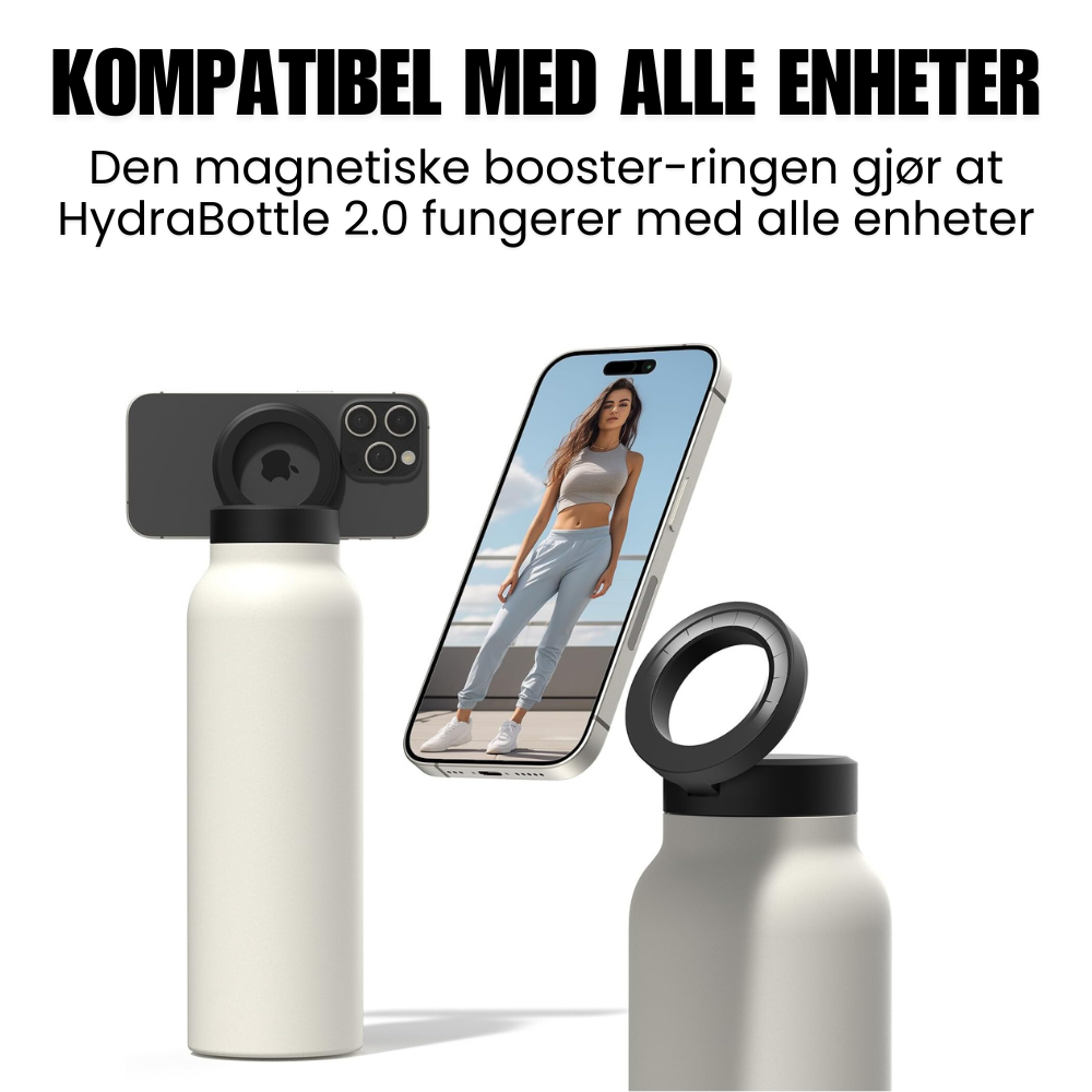 HydraGrip Flask – Trinken, Halten, Freihändig genießen!