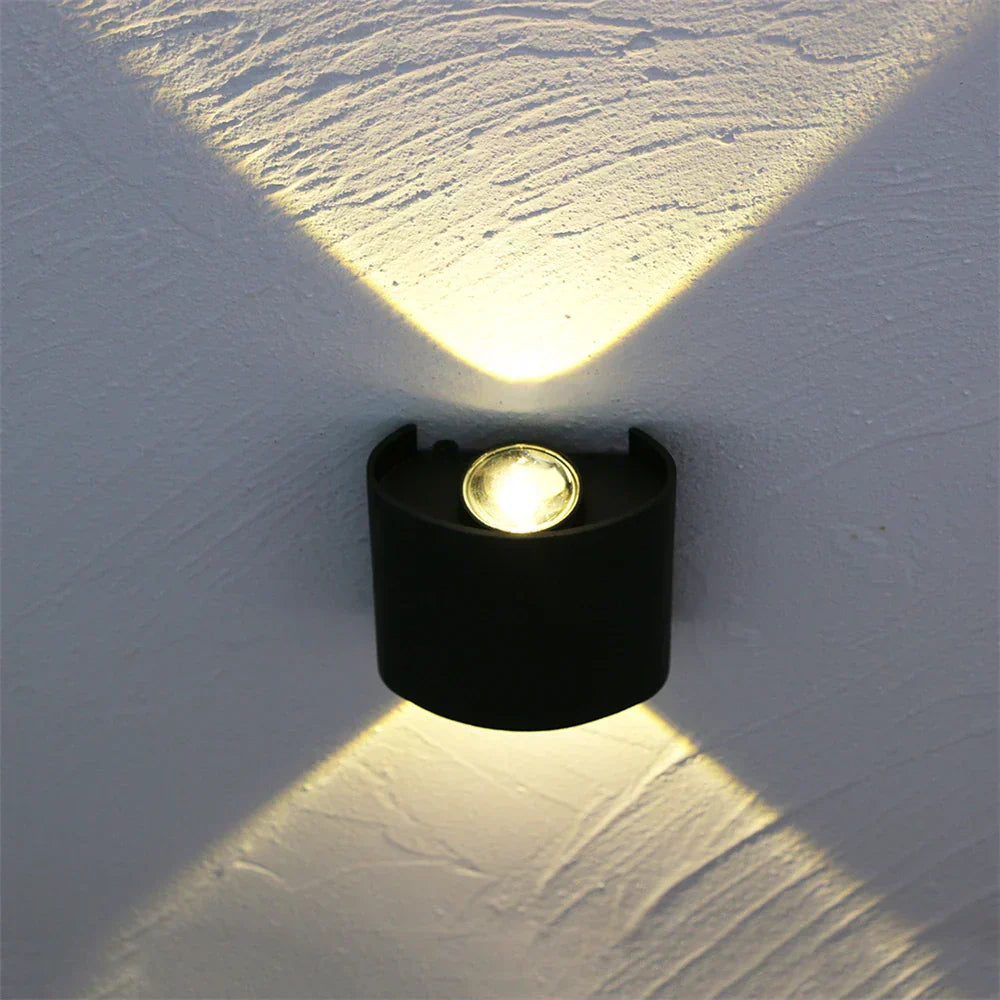LumiVita LED Außenwandleuchte | Modern & Minimalistisch | Energieeffizient | Wetterfest | Für Terrasse & Garten