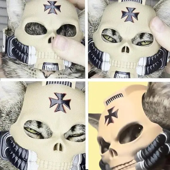 CyberCat Helm – Verwandelt deine Katze in eine Sci-Fi-Ikone!
