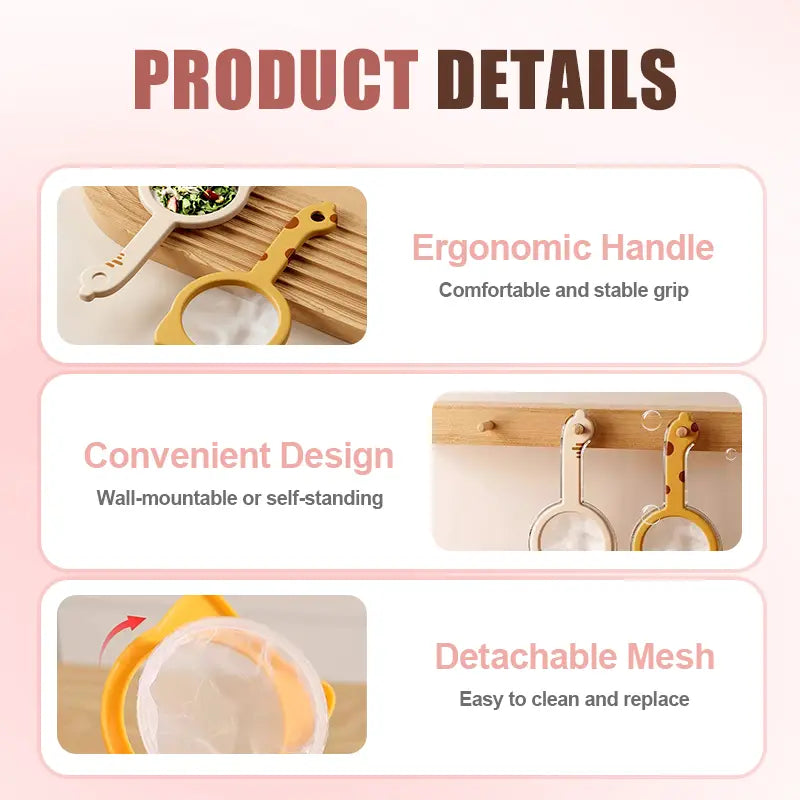 PureMesh – Perfekte Ergebnisse mit ultra-feiner Filtration!
