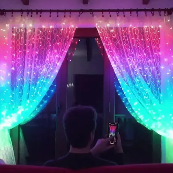 GlowDrape – Farbenfrohes Lichtspiel für jeden Anlass!