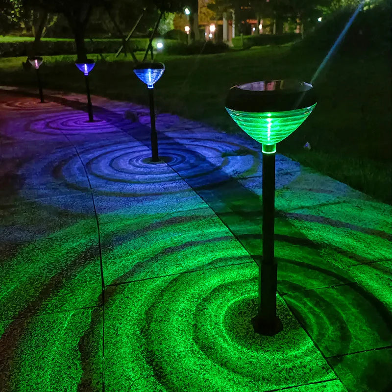 Luminara SolarPath LED | Kabellose Wegbeleuchtung | Wetterfest & Stilvoll | 35 cm Höhe