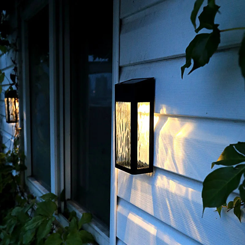 Lumivara SolarWand LED | Kabellose Außenleuchte | Stilvoll & Nachhaltig | 23 cm Höhe