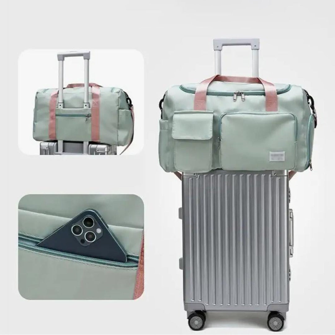SportivoMax Duffle Bag | Wasserabweisend | Multifunktional | Geräumige Fächer