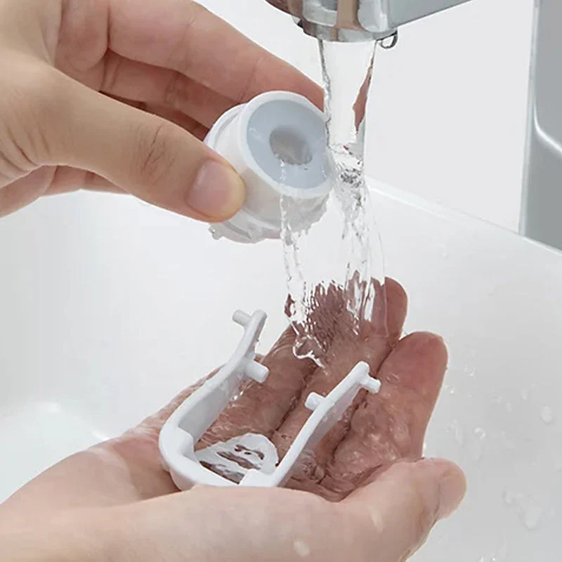 1+1 GRATIS | GlowRinse™ – Automatischer Zahnpastaspender mit LED-Nachtlicht