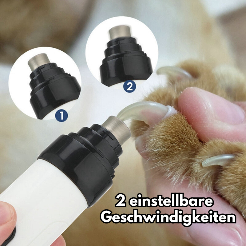 PowerPaws - Elektrischer Haustier-Nagelknipser