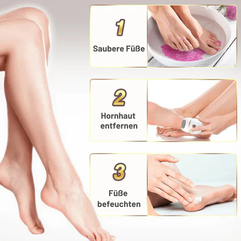 SmoothEase – Seidige Füße in Minuten!